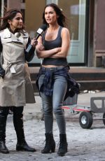 MEGAN FOX at Teenage Mutant Ninja Turtles 2 Set 05/13/2015