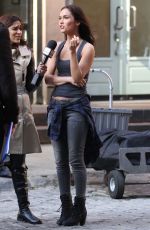 MEGAN FOX at Teenage Mutant Ninja Turtles 2 Set 05/13/2015