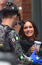MEGAN FOX at Teenage Mutant Ninja Turtles 2 Set 05/13/2015