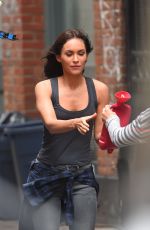 MEGAN FOX at Teenage Mutant Ninja Turtles 2 Set 05/13/2015