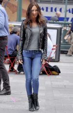 MEGAN FOX on the Set of Teenage Mutant Ninja Turtles 2 05/11/2015