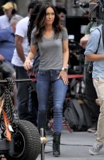 MEGAN FOX on the Set of Teenage Mutant Ninja Turtles 2 05/11/2015