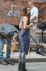 MEGAN FOX on the Set of Teenage Mutant Ninja Turtles 2 05/12/2015