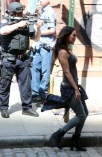 MEGAN FOX on the Set of Teenage Mutant Ninja Turtles 2 05/12/2015