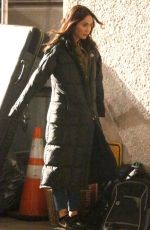 MEGAN FOX on the Set of Teenage Mutant Ninja Turtles 2 in New York 04/30/2015