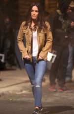 MEGAN FOX on the Set of Teenage Mutant Ninja Turtles 2 in New York 04/30/2015