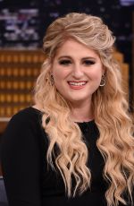 MEGHAN TRAINOR at The Tonight Show with Jimmy Fallon