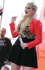 MEGHAN TRAINOR at Today Show Concert Series in New York