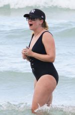 MELISSA JOAN HART in Swimsuit at a Beach in Miami 05/30/2015