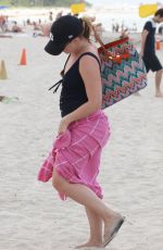 MELISSA JOAN HART in Swimsuit at a Beach in Miami 05/30/2015