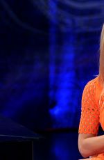 MICHELLE HUNZIKER at Che Tempo Che Fa, Italian TV Show