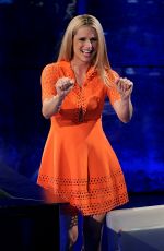 MICHELLE HUNZIKER at Che Tempo Che Fa, Italian TV Show
