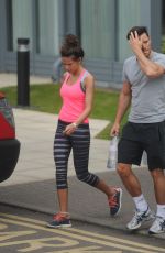 MICHELLE KEEGAN Leaves a Gym in Essex 05/01/2015