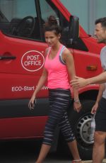 MICHELLE KEEGAN Leaves a Gym in Essex 05/01/2015