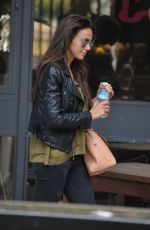 MICHELLE KEEGAN Out and About in London 05/05/2015