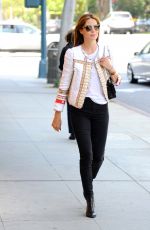 MICHELLE MONAGHAN Out and About in Los Angeles 05/27/2015