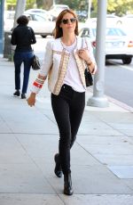 MICHELLE MONAGHAN Out and About in Los Angeles 05/27/2015