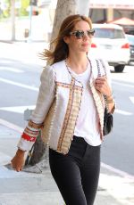 MICHELLE MONAGHAN Out and About in Los Angeles 05/27/2015