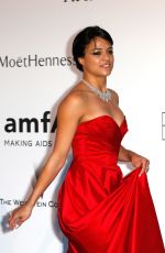 MICHELLE RODRIGUEZ at Amfar’s 2015 Cinema Against Aids Gala in Cap d’Antibes