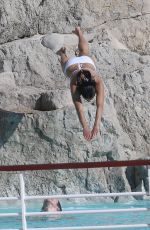 MICHELLE RODRIGUEZ in Bikini at Hotel Du Cap-eden-roc