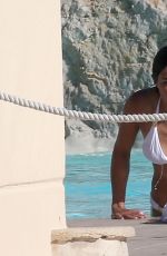 MICHELLE RODRIGUEZ in Bikini at Hotel Du Cap-eden-roc