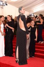 MILEY CYRUS at MET Gala 2015 in New York
