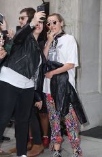 MILEY CYRUS Leaves Her Hotel in New York 05/05/2015