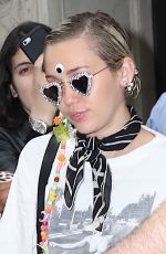 MILEY CYRUS Leaves Her Hotel in New York 05/05/2015