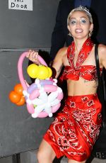 MILEY CYRUS Out and About in New York 05/13/2015
