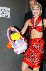 MILEY CYRUS Out and About in New York 05/13/2015