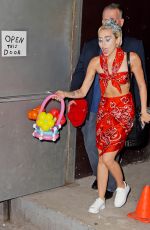 MILEY CYRUS Out and About in New York 05/13/2015
