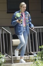 MILEY CYRUS Out and About in Studio City 05/09/2015