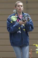MILEY CYRUS Out and About in Studio City 05/09/2015