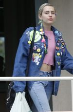 MILEY CYRUS Out and About in Studio City 05/09/2015