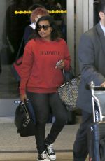 MINDY KALING at Los Angeles International Airport 05/20/2015