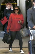 MINDY KALING at Los Angeles International Airport 05/20/2015