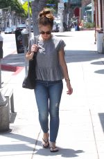 MINKA KELLY in Jeans Out and About in Brentwood 05/21/2015