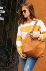 MINKA KELLY in Jeans Out and About in West Hollywood 05/14/2015