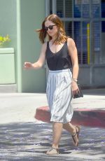 MINKA KELLY Out and About in West Hollywood 04/30/2015