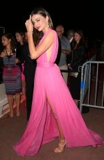 MIRANDA KERR at Magnum Pink and Black Launch at Magnum Beach