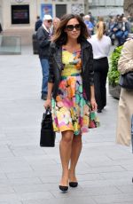 MYLEENE KLASS Out at Leicester Square in London 05/08/2015