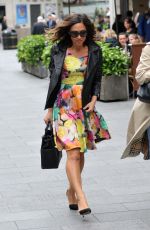 MYLEENE KLASS Out at Leicester Square in London 05/08/2015