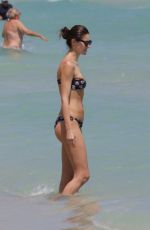 NADEJDA SAVCOVA in Bikini at a Beach in Miami