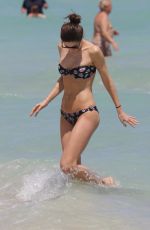 NADEJDA SAVCOVA in Bikini at a Beach in Miami