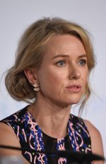 NAOMI WATTS at The Sea of Trees Press Conference in Cannes