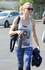 NAOMI WATTS in Leggings Leaves a Gym in Brentwood 04/29/2015