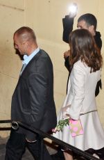 NATALIE PORTMAN Leaves a Restaurant in Cannes 05/18/2015