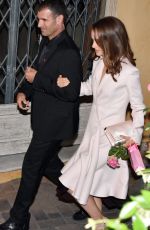 NATALIE PORTMAN Leaves a Restaurant in Cannes 05/18/2015