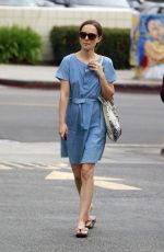 NATALIE PORTMAN Out and About in Los Feliz 05/05/2015