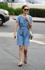 NATALIE PORTMAN Out and About in Los Feliz 05/05/2015